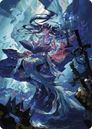 Rhystic Study Art Card [Wilds of Eldraine Art Series] | GnG Games