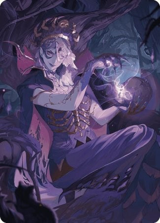 Necropotence Art Card [Wilds of Eldraine Art Series] | GnG Games