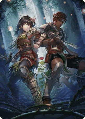 Defense of the Heart Art Card [Wilds of Eldraine Art Series] | GnG Games