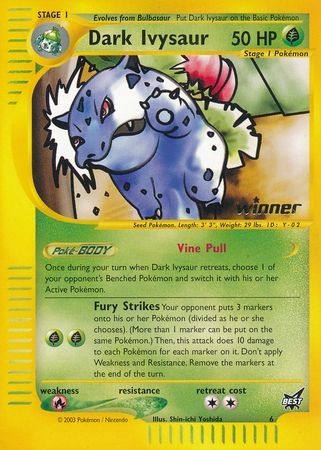 Dark Ivysaur (6) (Winner) [Best of Promos] | GnG Games