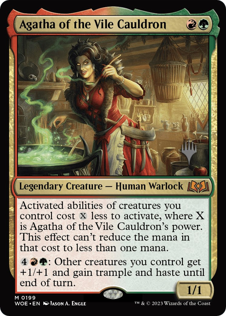 Agatha of the Vile Cauldron (Promo Pack) [Wilds of Eldraine Promos] | GnG Games