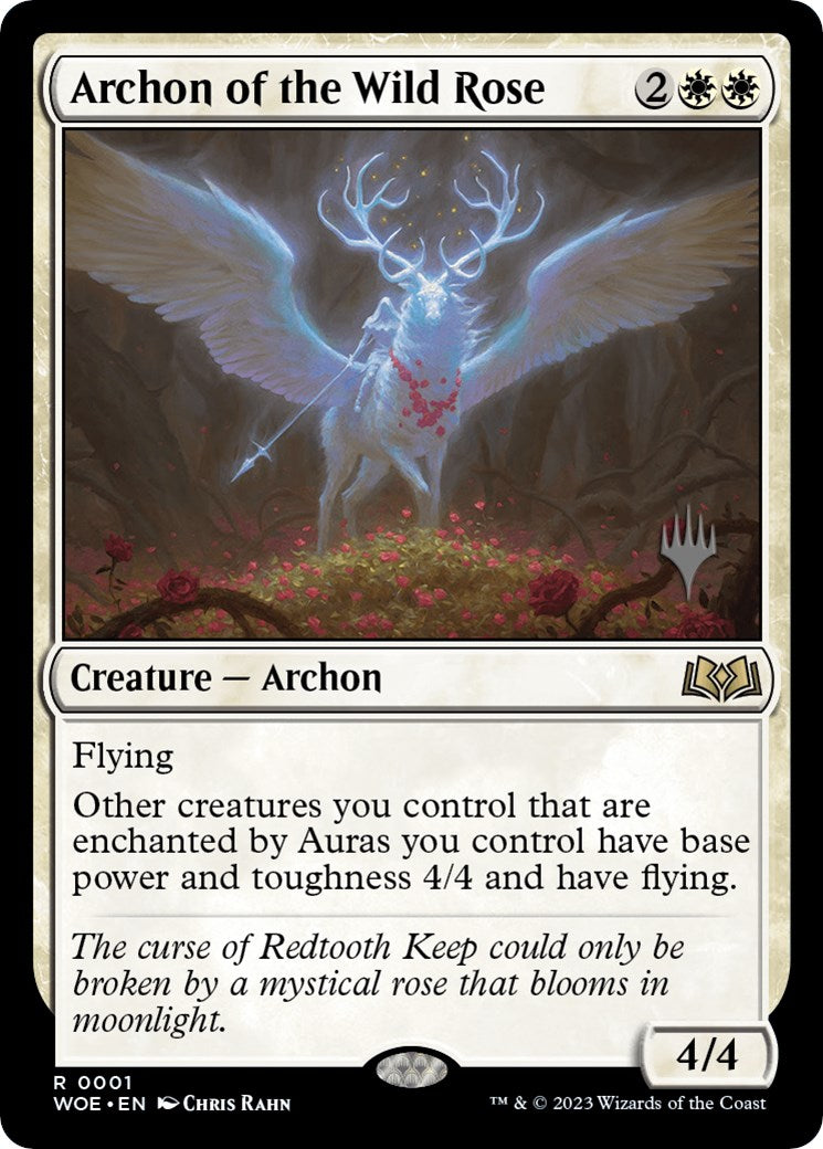 Archon of the Wild Rose (Promo Pack) [Wilds of Eldraine Promos] | GnG Games