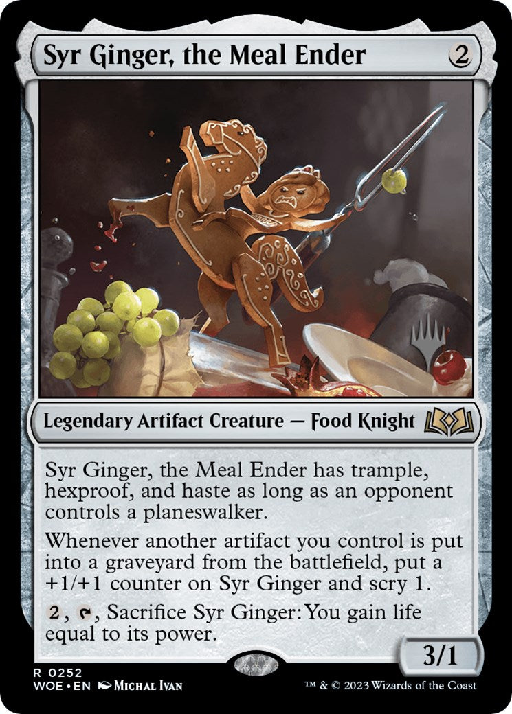 Syr Ginger, the Meal Ender (Promo Pack) [Wilds of Eldraine Promos] | GnG Games