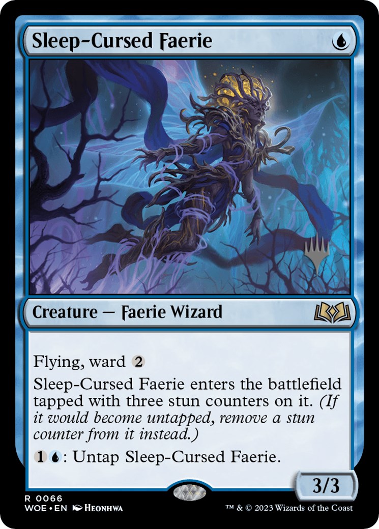 Sleep-Cursed Faerie (Promo Pack) [Wilds of Eldraine Promos] | GnG Games