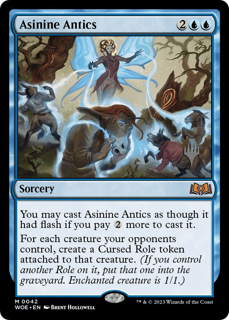 Asinine Antics (Promo Pack) [Wilds of Eldraine Promos] | GnG Games