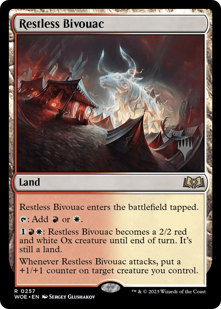 Restless Bivouac (Promo Pack) [Wilds of Eldraine Promos] | GnG Games