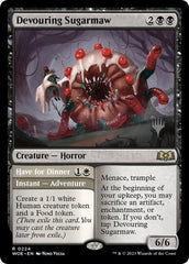 Devouring Sugarmaw // Have for Dinner(Promo Pack) [Wilds of Eldraine Promos] | GnG Games