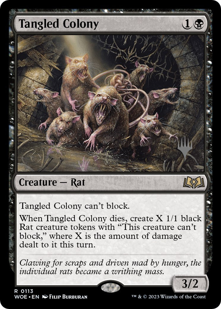 Tangled Colony (Promo Pack) [Wilds of Eldraine Promos] | GnG Games