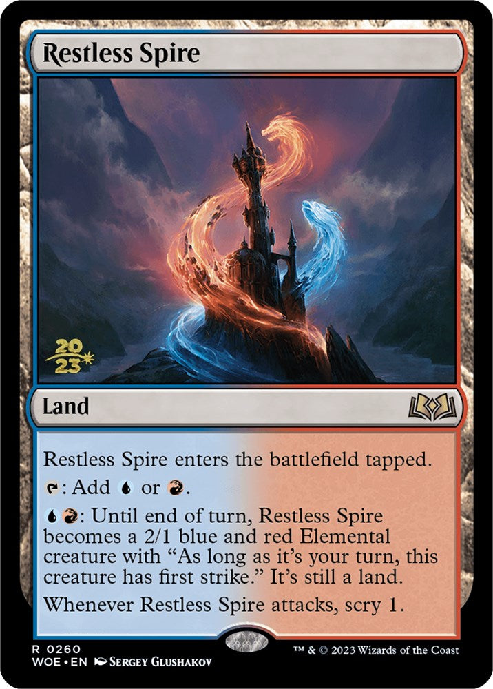 Restless Spire [Wilds of Eldraine Prerelease Promos] | GnG Games