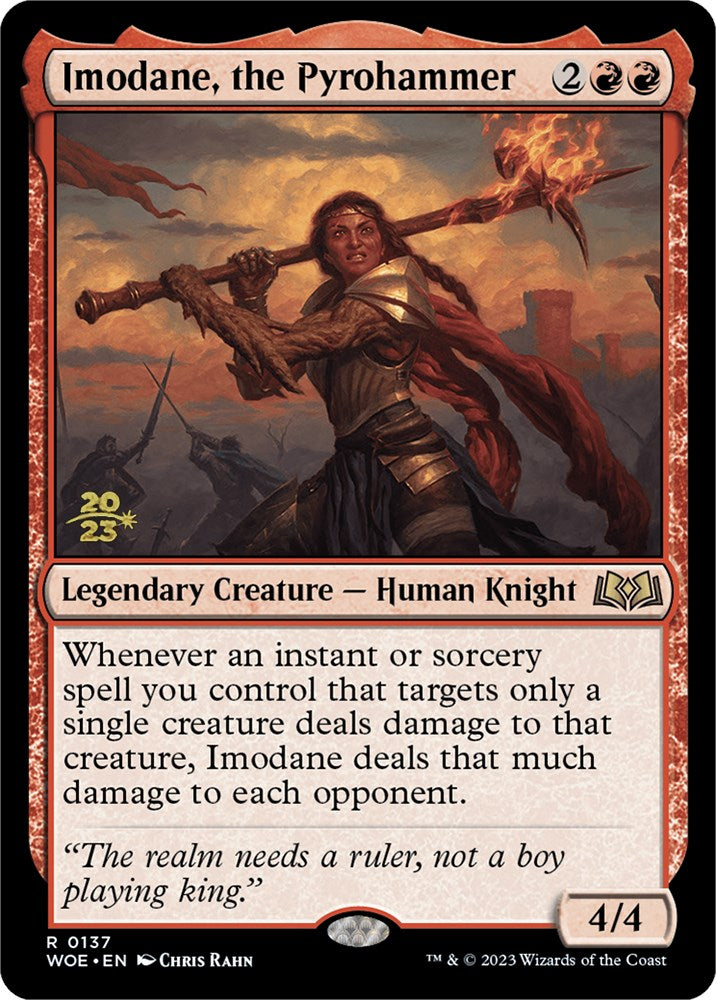 Imodane, the Pyrohammer [Wilds of Eldraine Prerelease Promos] | GnG Games