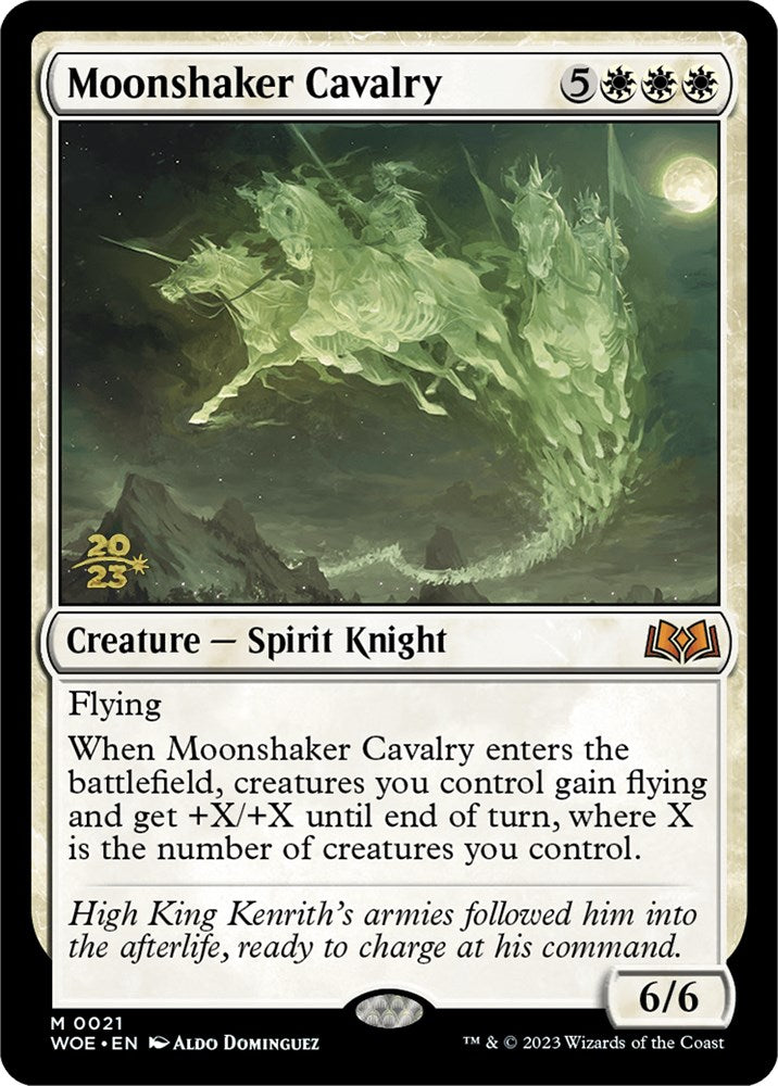 Moonshaker Cavalry [Wilds of Eldraine Prerelease Promos] | GnG Games