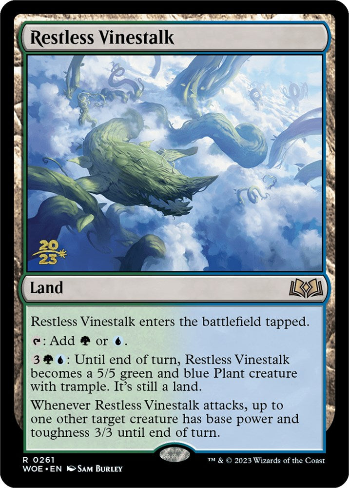 Restless Vinestalk [Wilds of Eldraine Prerelease Promos] | GnG Games