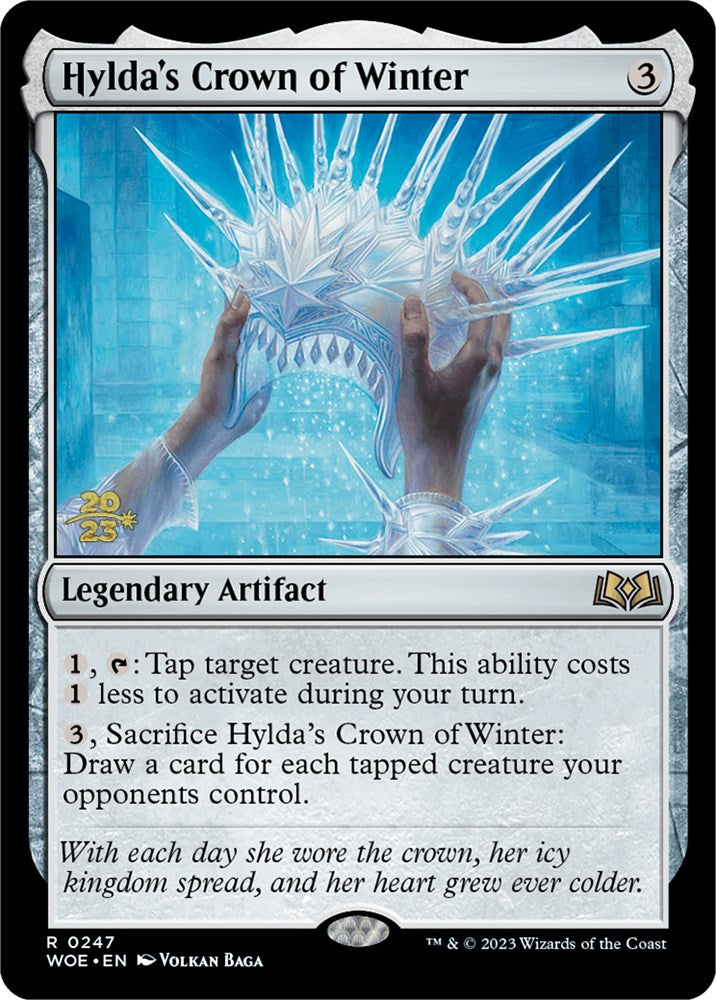 Hylda's Crown of Winter [Wilds of Eldraine Prerelease Promos] | GnG Games