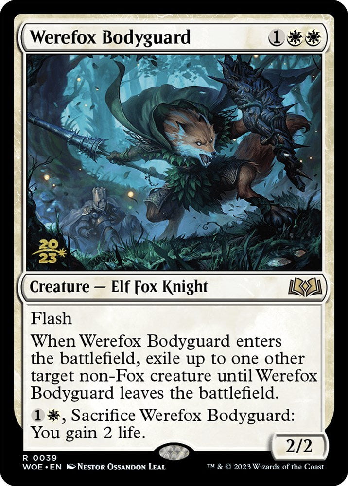 Werefox Bodyguard [Wilds of Eldraine Prerelease Promos] | GnG Games