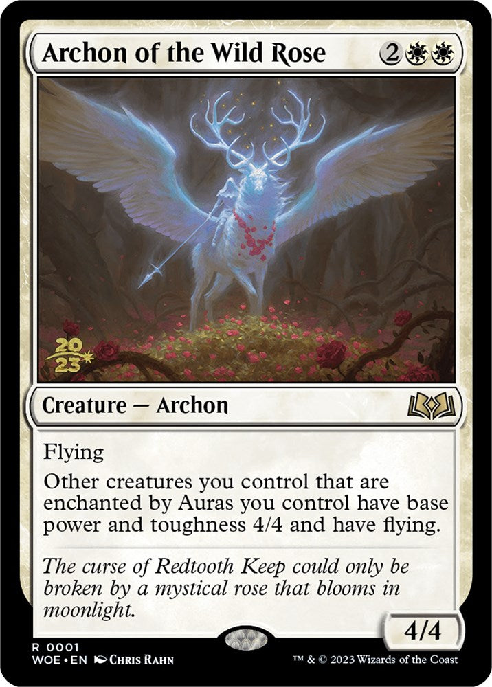 Archon of the Wild Rose [Wilds of Eldraine Prerelease Promos] | GnG Games