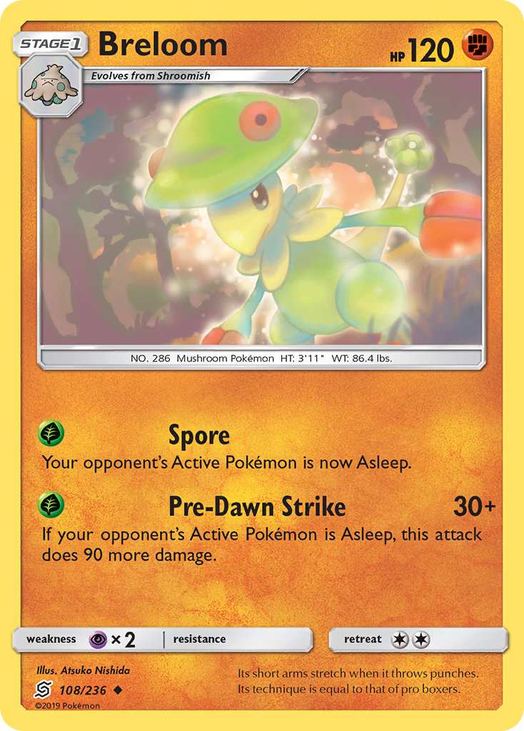 Breloom (108/236) [Sun & Moon: Unified Minds] | GnG Games