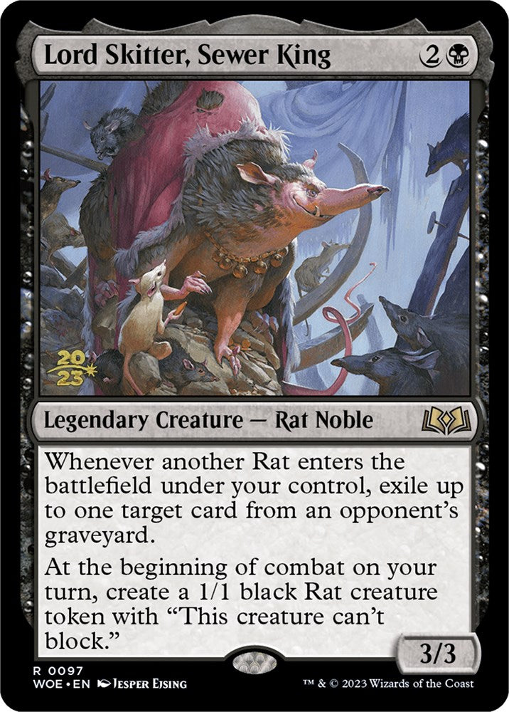 Lord Skitter, Sewer King [Wilds of Eldraine Prerelease Promos] | GnG Games