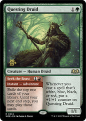 Questing Druid // Seek the Beast [Wilds of Eldraine Prerelease Promos] | GnG Games