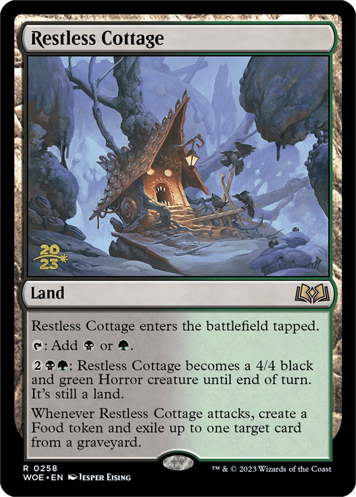 Restless Cottage [Wilds of Eldraine Prerelease Promos] | GnG Games