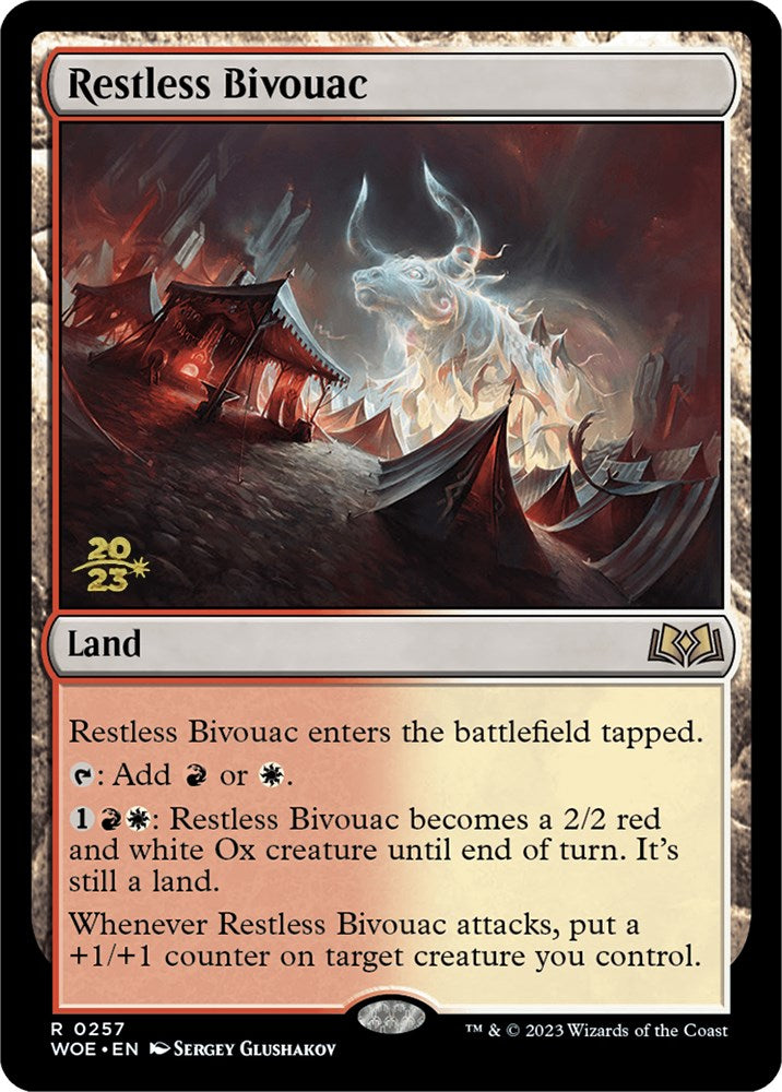 Restless Bivouac [Wilds of Eldraine Prerelease Promos] | GnG Games