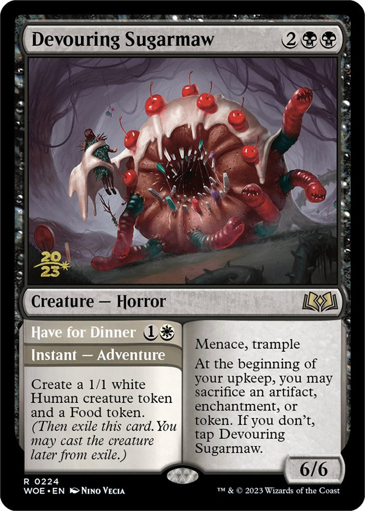 Devouring Sugarmaw // Have for Dinner(Promo Pack) [Wilds of Eldraine Promos] | GnG Games