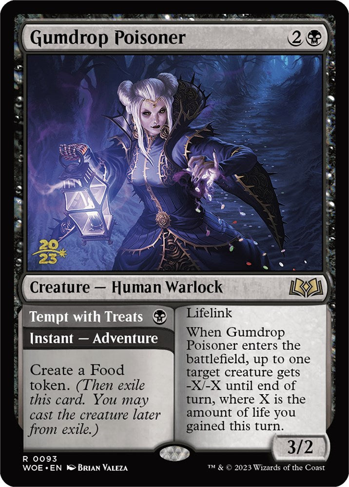 Gumdrop Poisoner // Tempt with Treats [Wilds of Eldraine Prerelease Promos] | GnG Games