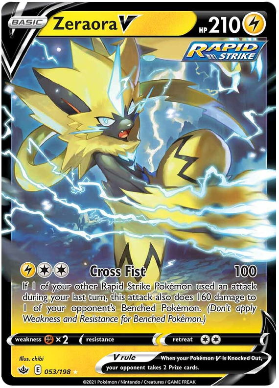 Zeraora V (053/198) [Sword & Shield: Chilling Reign] | GnG Games