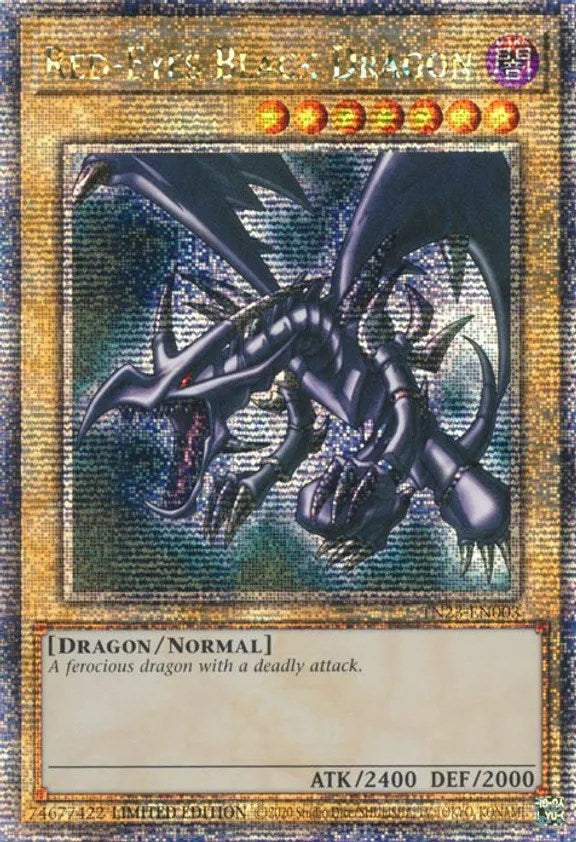 Red-Eyes Black Dragon [TN23-EN003] Quarter Century Secret Rare | GnG Games