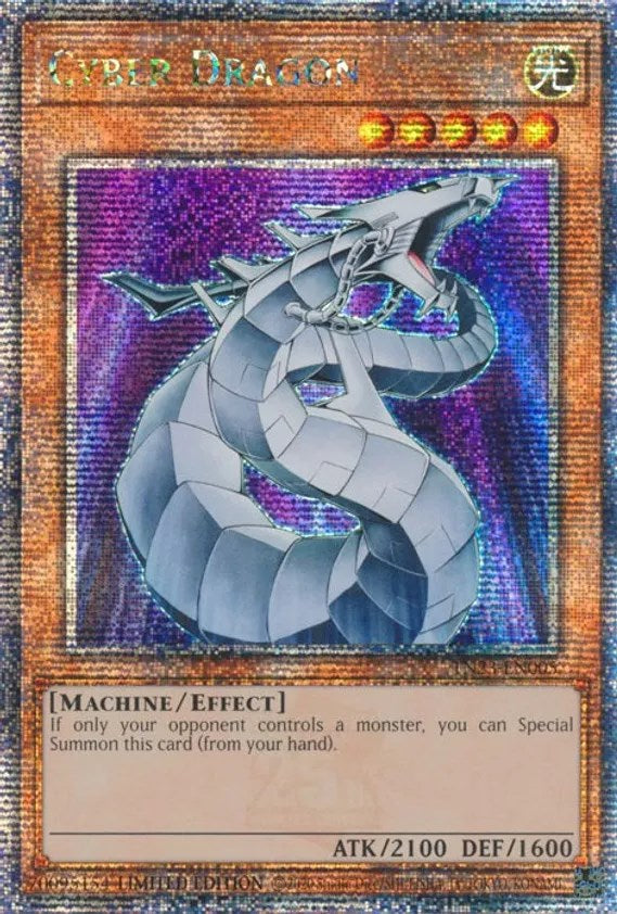 Cyber Dragon [TN23-EN005] Quarter Century Secret Rare | GnG Games