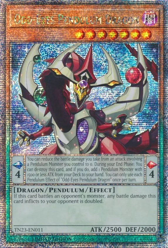 Odd-Eyes Pendulum Dragon [TN23-EN011] Quarter Century Secret Rare | GnG Games