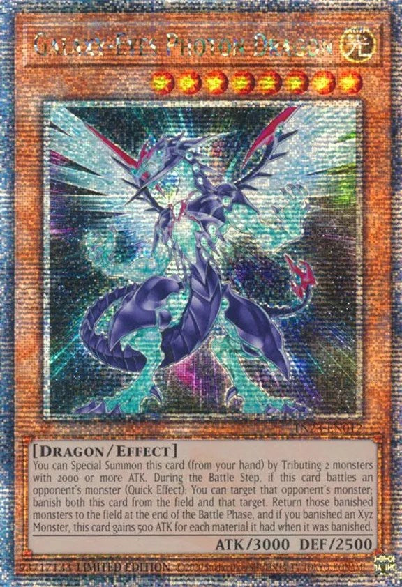 Galaxy-Eyes Photon Dragon [TN23-EN012] Quarter Century Secret Rare | GnG Games