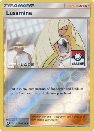 Lusamine (153a/156) (League Challenge Alt Art 2nd Place) [Sun & Moon: Ultra Prism] | GnG Games