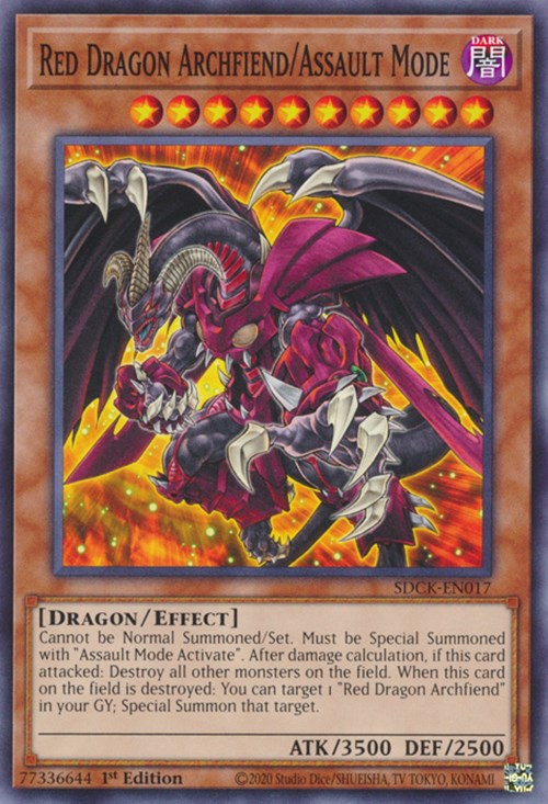 Red Dragon Archfiend/Assault Mode [SDCK-EN017] Common | GnG Games