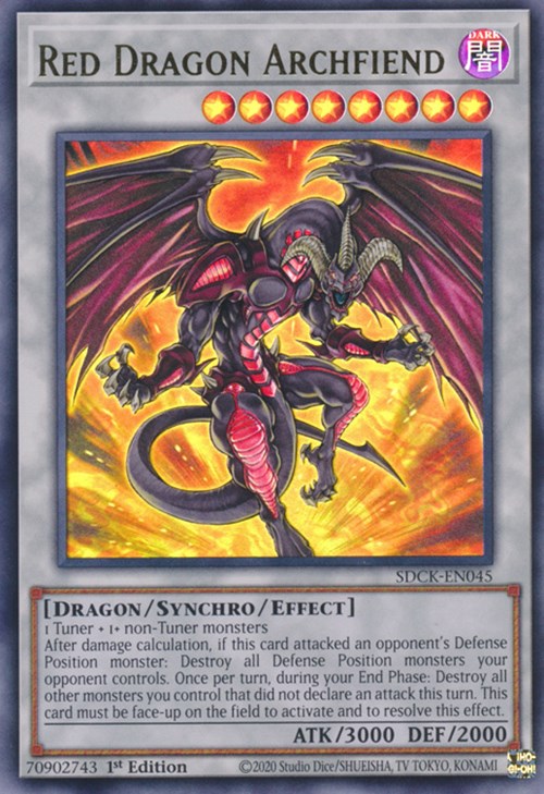 Red Dragon Archfiend [SDCK-EN045] Ultra Rare | GnG Games