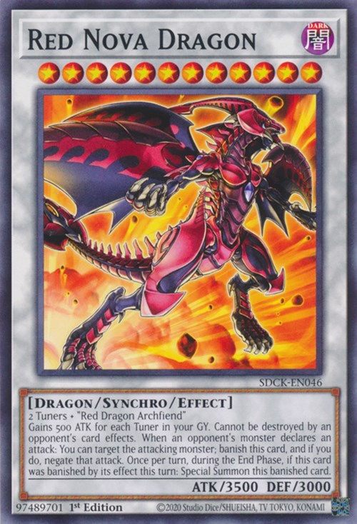 Red Nova Dragon [SDCK-EN046] Common | GnG Games