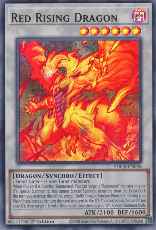 Red Rising Dragon [SDCK-EN048] Ultra Rare | GnG Games