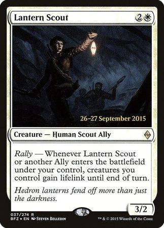 Lantern Scout [Battle for Zendikar Promos] | GnG Games