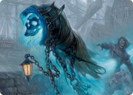 Nebelgast Intruder Art Card [Innistrad: Midnight Hunt Art Series] | GnG Games