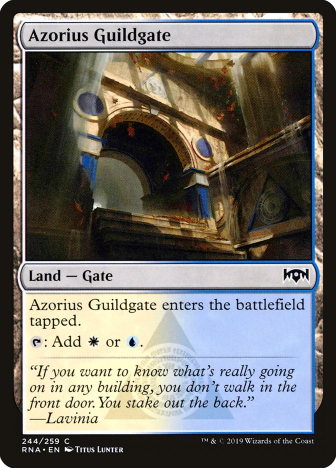 Azorius Guildgate (244/259) [Ravnica Allegiance] | GnG Games