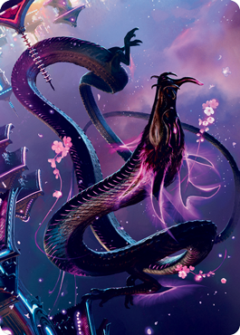 Junji, the Midnight Sky 1 Art Card [Kamigawa: Neon Dynasty Art Series] | GnG Games