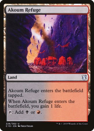 Akoum Refuge [Commander 2019] | GnG Games