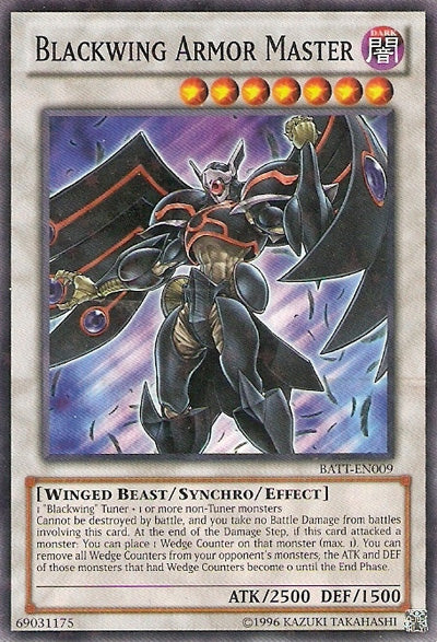 Blackwing Armor Master [BATT-EN009] Starfoil Rare | GnG Games