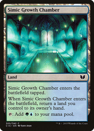 Simic Growth Chamber [Commander 2015] | GnG Games
