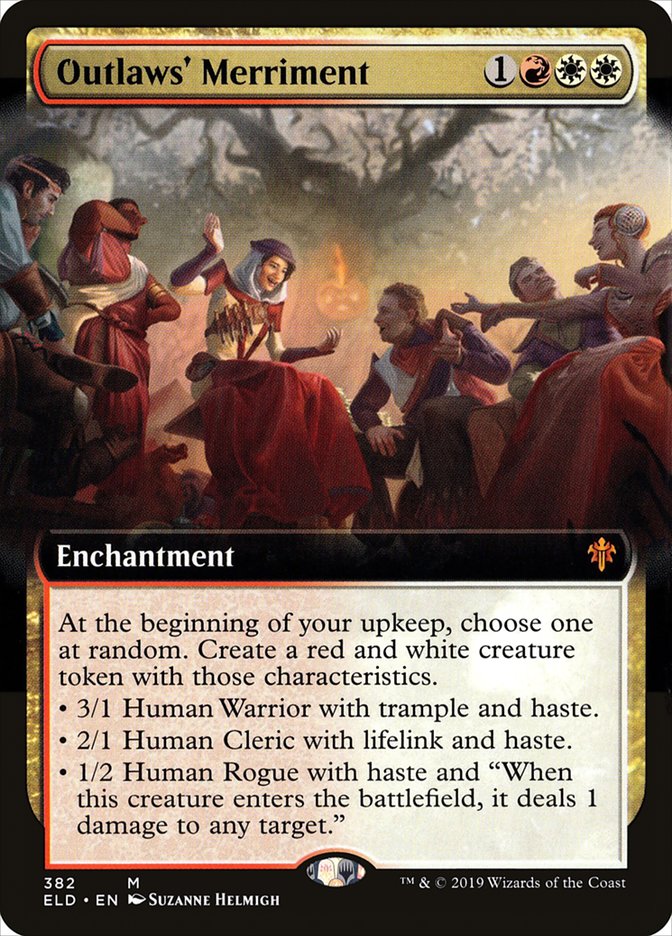 Outlaws' Merriment (Extended Art) [Throne of Eldraine] | GnG Games