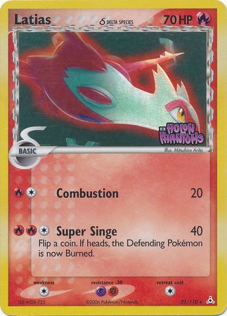 Latias (21/110) (Delta Species) (Stamped) [EX: Holon Phantoms] | GnG Games