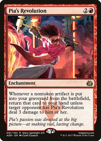 Pia's Revolution [Aether Revolt] | GnG Games