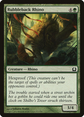 Rubbleback Rhino [Return to Ravnica] | GnG Games