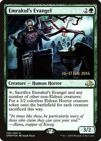 Emrakul's Evangel [Eldritch Moon Promos] | GnG Games