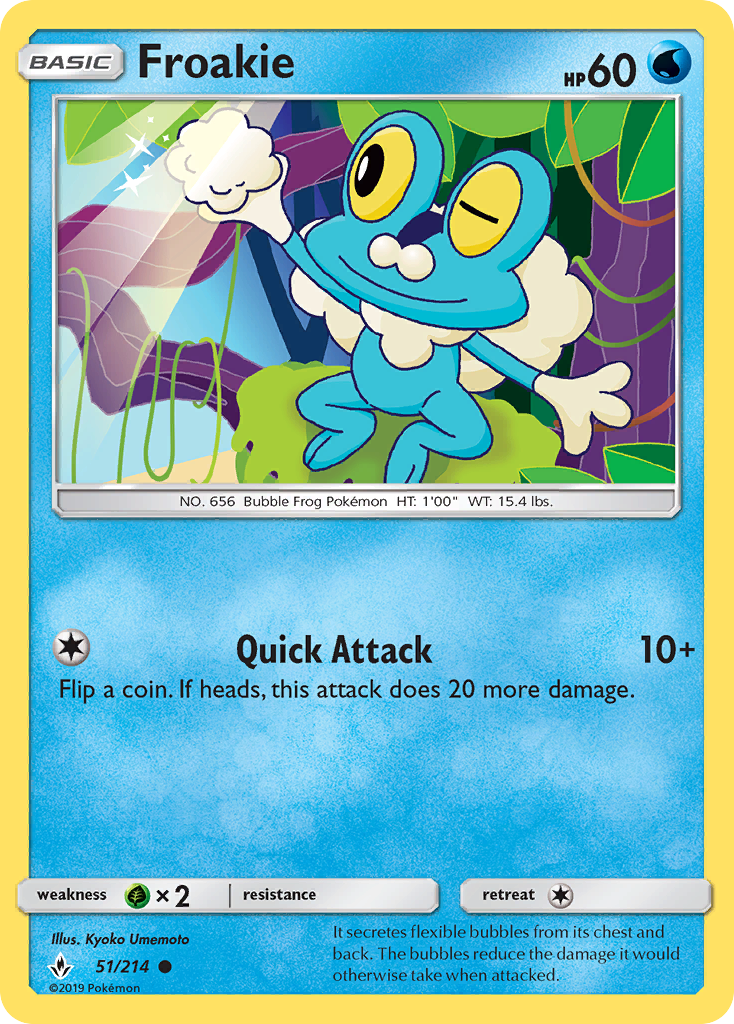 Froakie (51/214) [Sun & Moon: Unbroken Bonds] | GnG Games