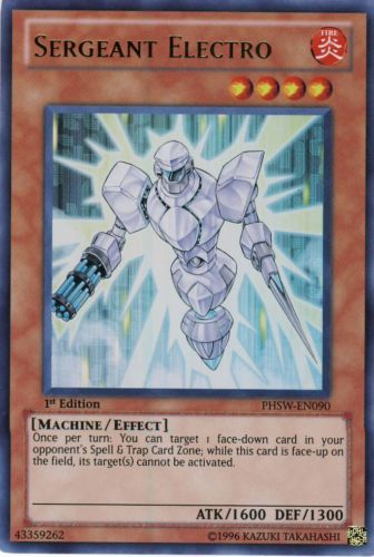 Sergeant Electro [PHSW-EN090] Ultra Rare | GnG Games